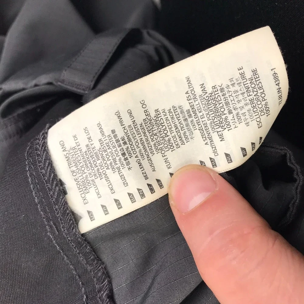 5.11‎ Tactical Pants Mens 42 (43x30) Gray Ripstop Performance Utility Workwear